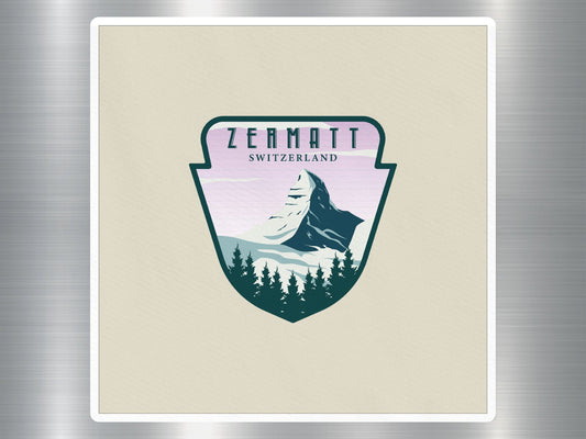 Wholesale Zermatt Switzerland Travel Sticker