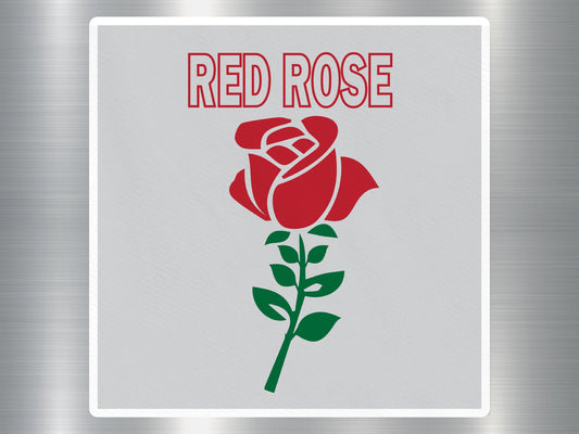 Wholesale Red Rose Travel Sticker