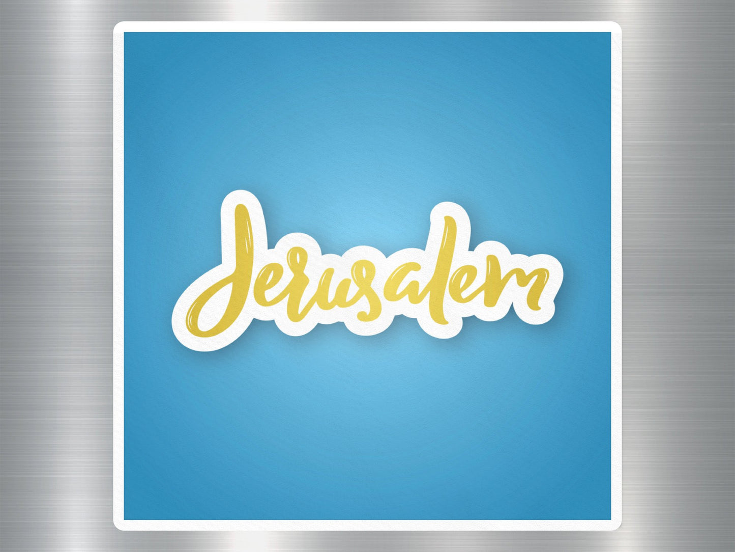 Wholesale Jerusalem Travel Sticker