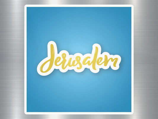 Wholesale Jerusalem Travel Sticker