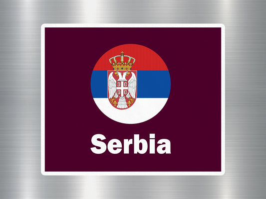 Wholesale Serbia Travel Sticker