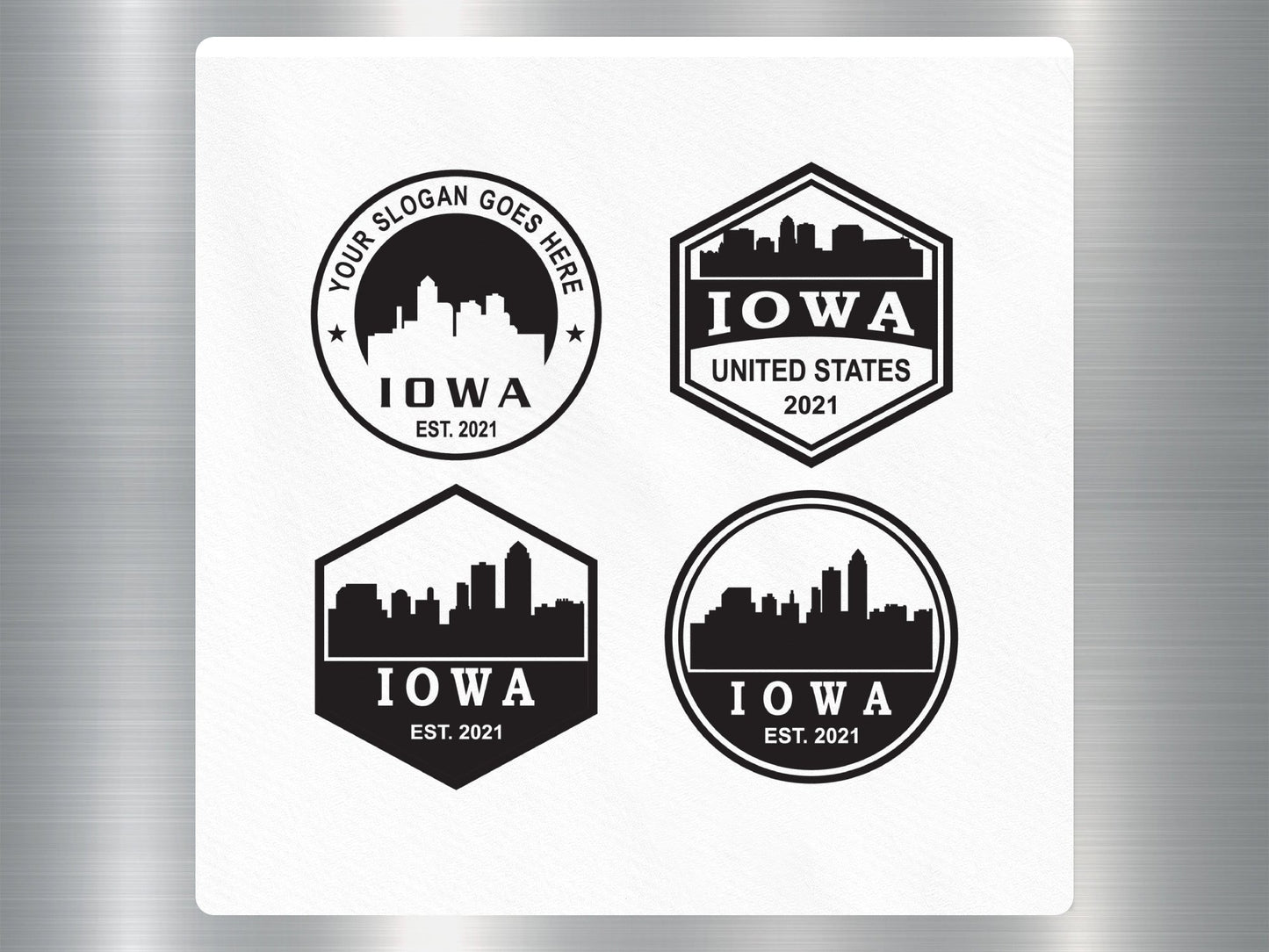 Wholesale Lowa Travel Sticker