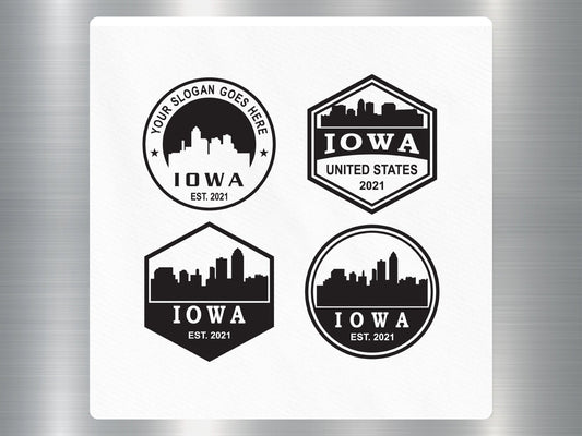 Wholesale Lowa Travel Sticker