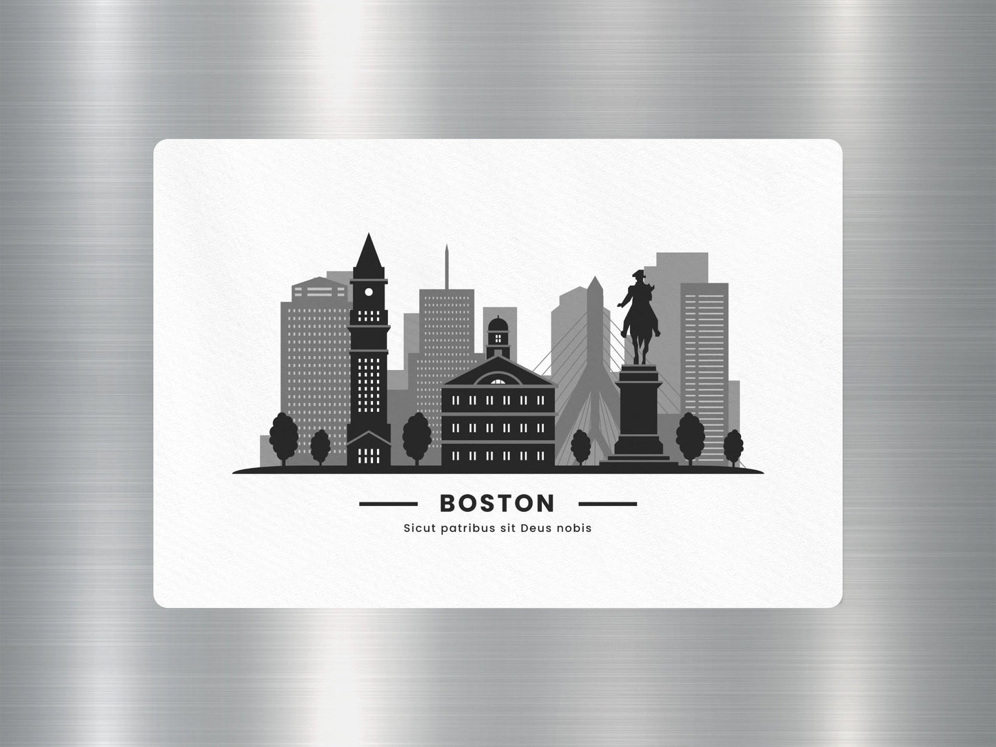 Wholesale Boston Travel Sticker