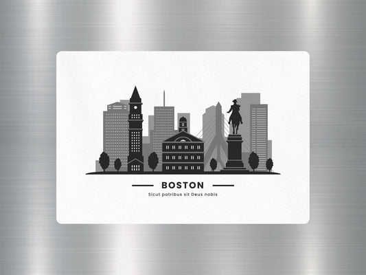 Wholesale Boston Travel Sticker