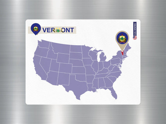 Wholesale Vermont Travel Sticker