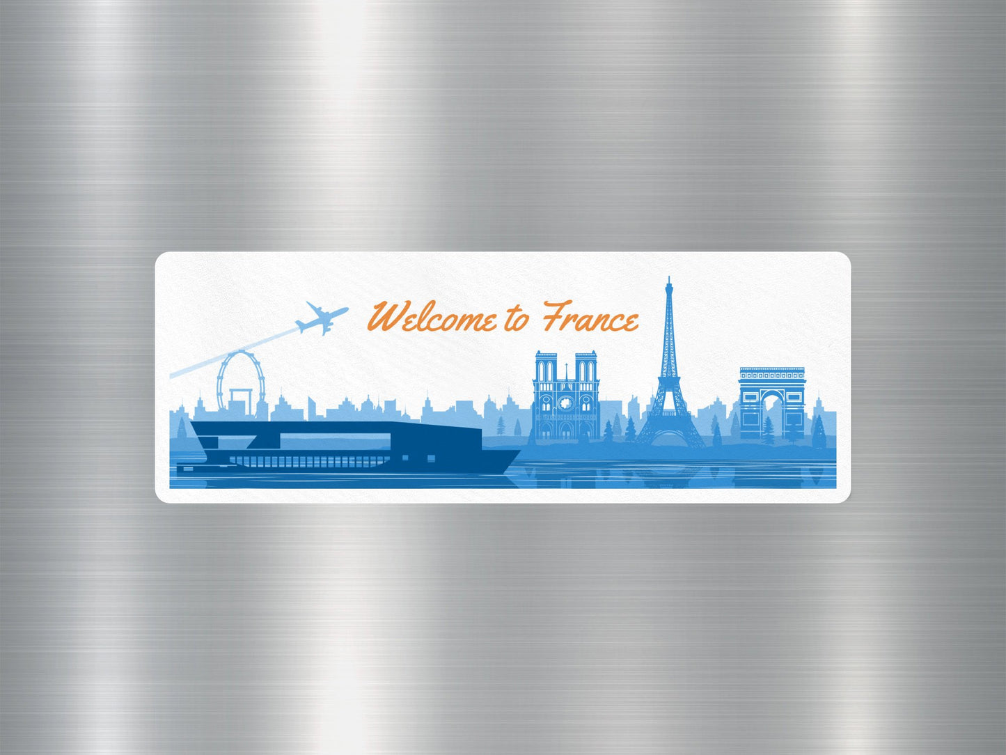 Wholesale Welcome to France Travel Sticker