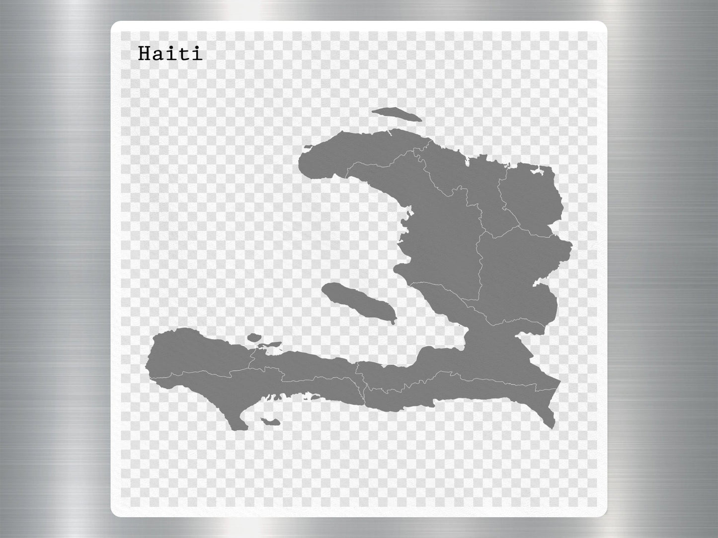 Wholesale Haiti Travel Sticker