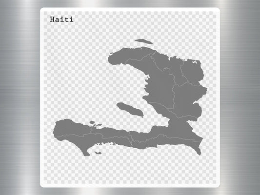 Wholesale Haiti Travel Sticker