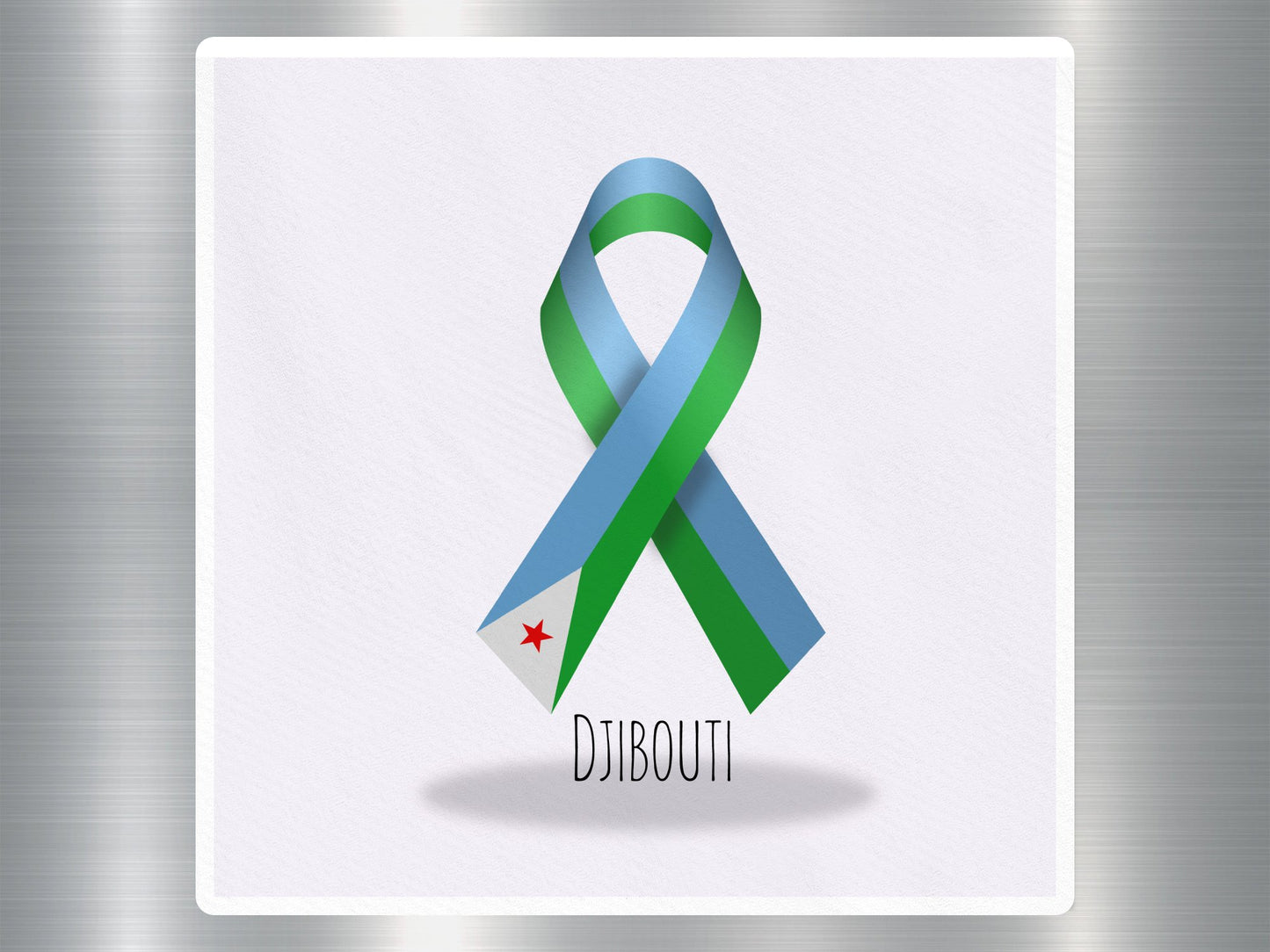 Wholesale Djibouti Travel Sticker