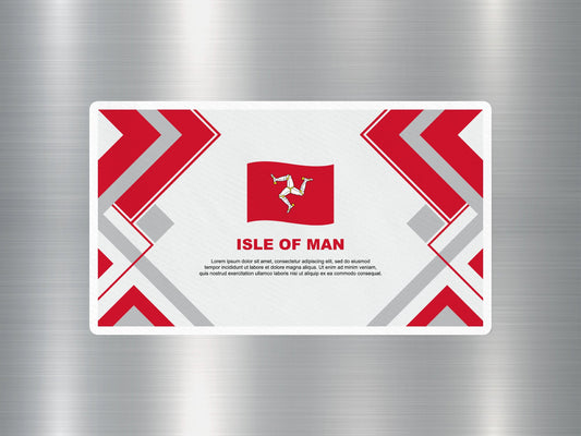 Wholesale Isle of Man Travel Sticker