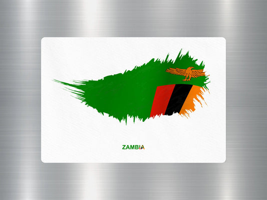 Wholesale Zambia Travel Sticker