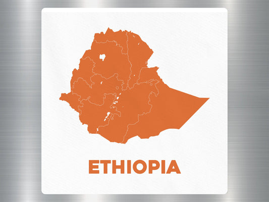 Wholesale Ethiopia Travel Sticker