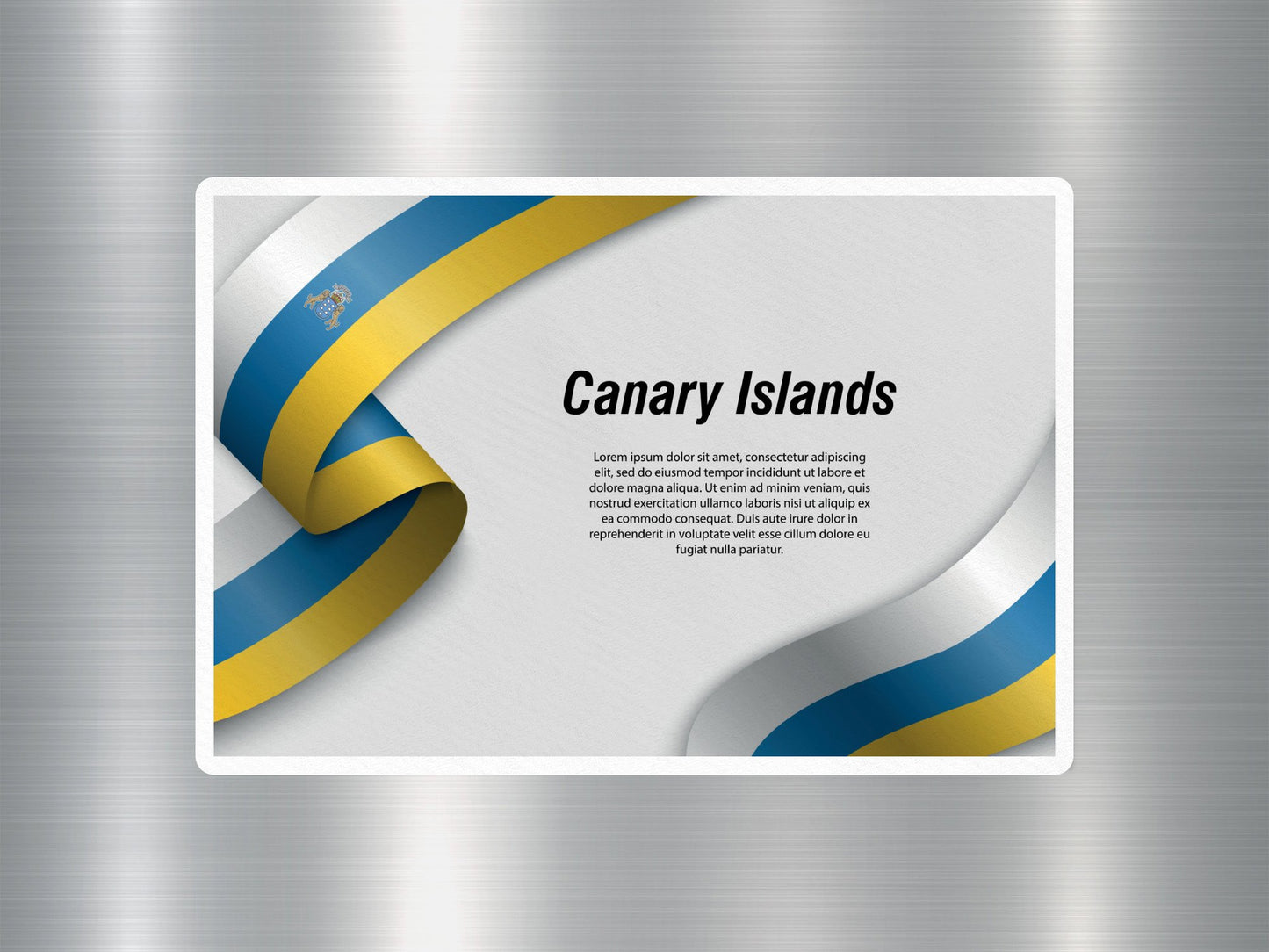 Wholesale Canary Islands Travel Sticker