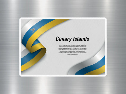 Wholesale Canary Islands Travel Sticker