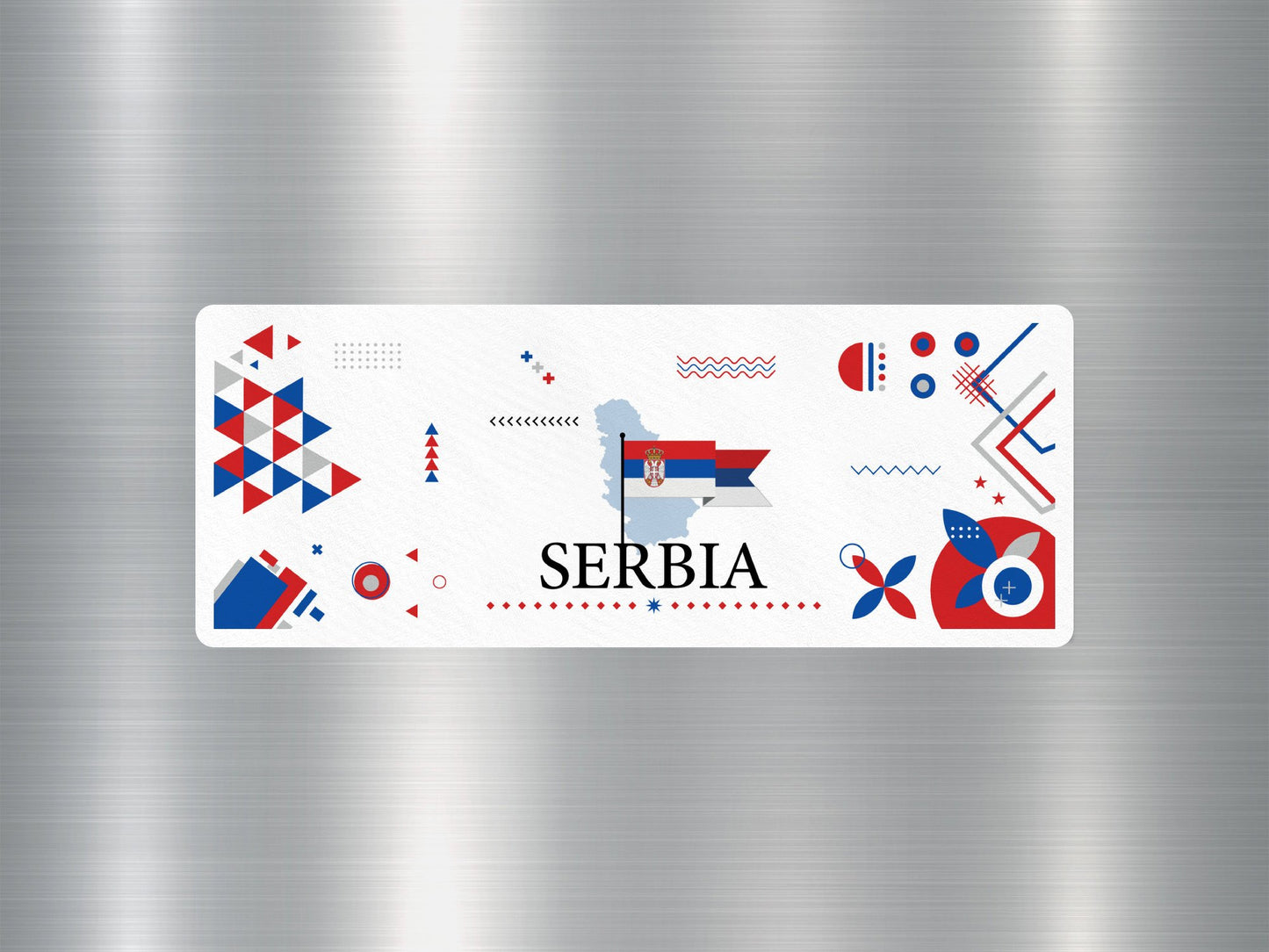 Wholesale Serbia Travel Sticker