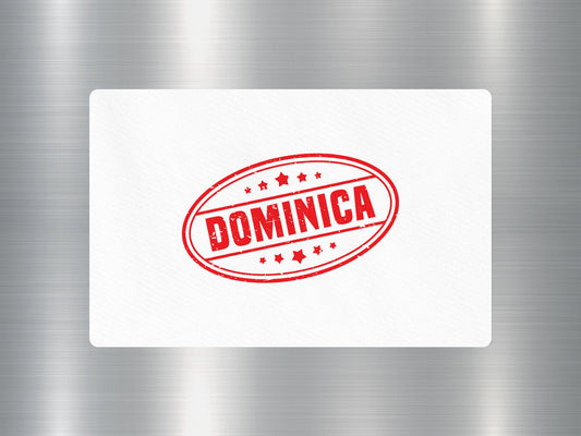 Wholesale Dominica Travel Sticker