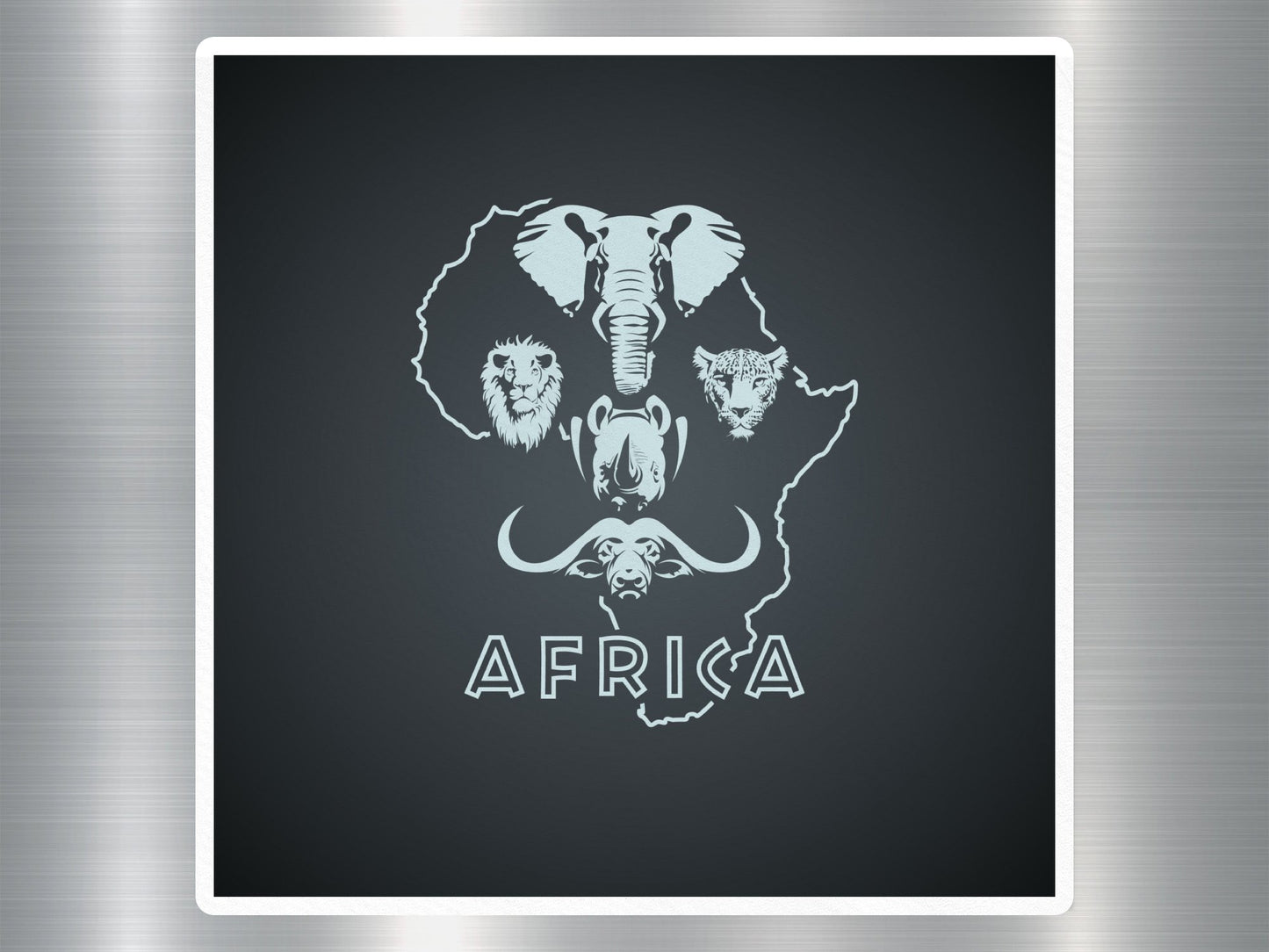 Wholesale Africa Travel Sticker