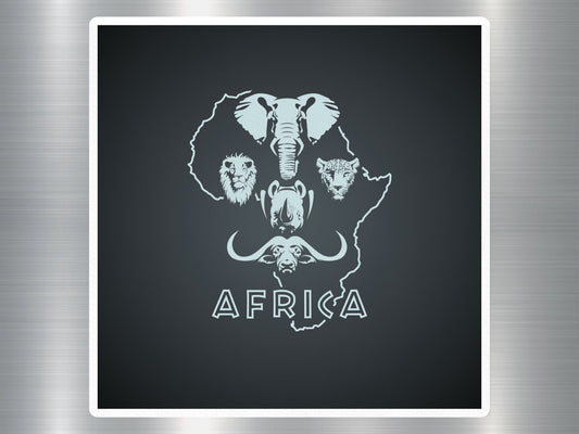 Wholesale Africa Travel Sticker