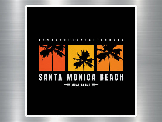 Wholesale Santa Monica Beach Travel Sticker