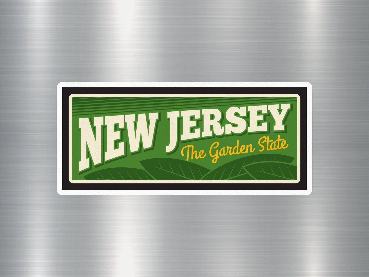 Wholesale New Jersey the Garden State Travel Sticker