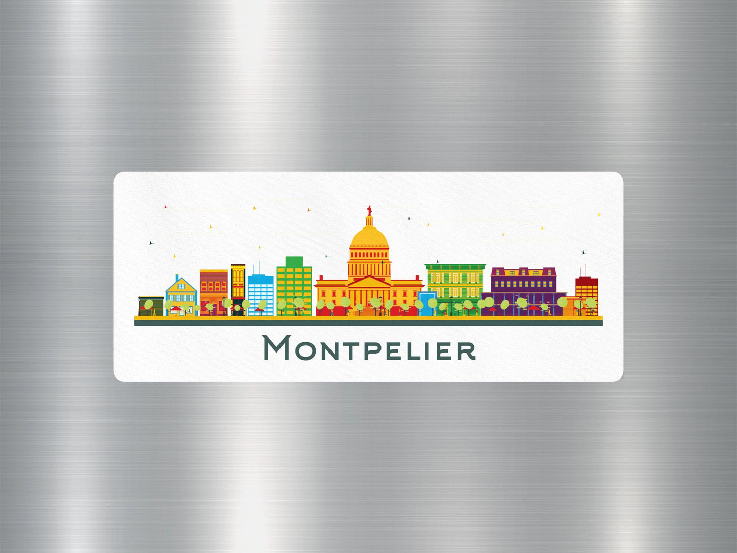 Wholesale Montpelier Travel Sticker
