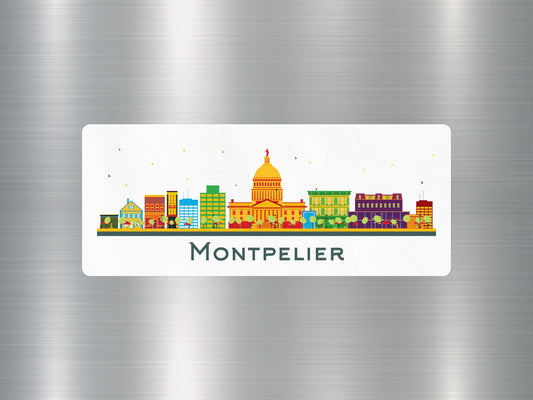 Wholesale Montpelier Travel Sticker