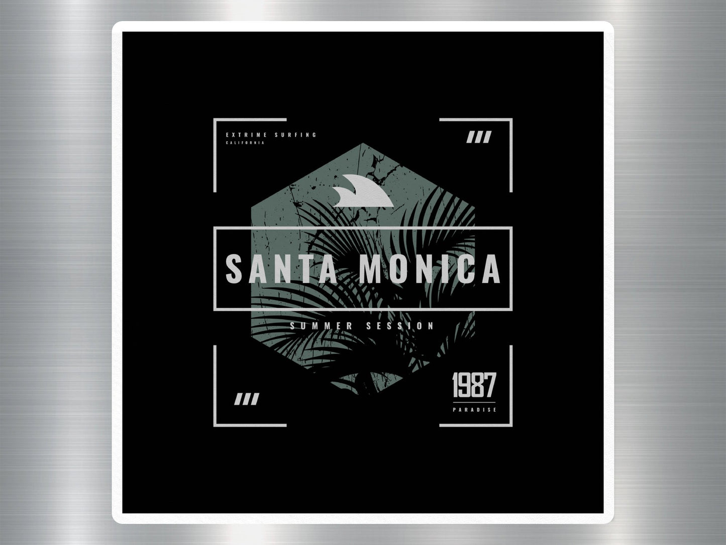 Wholesale Santa Monica Travel Sticker