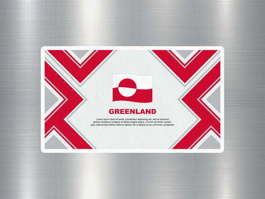 Wholesale Greenland Travel Sticker