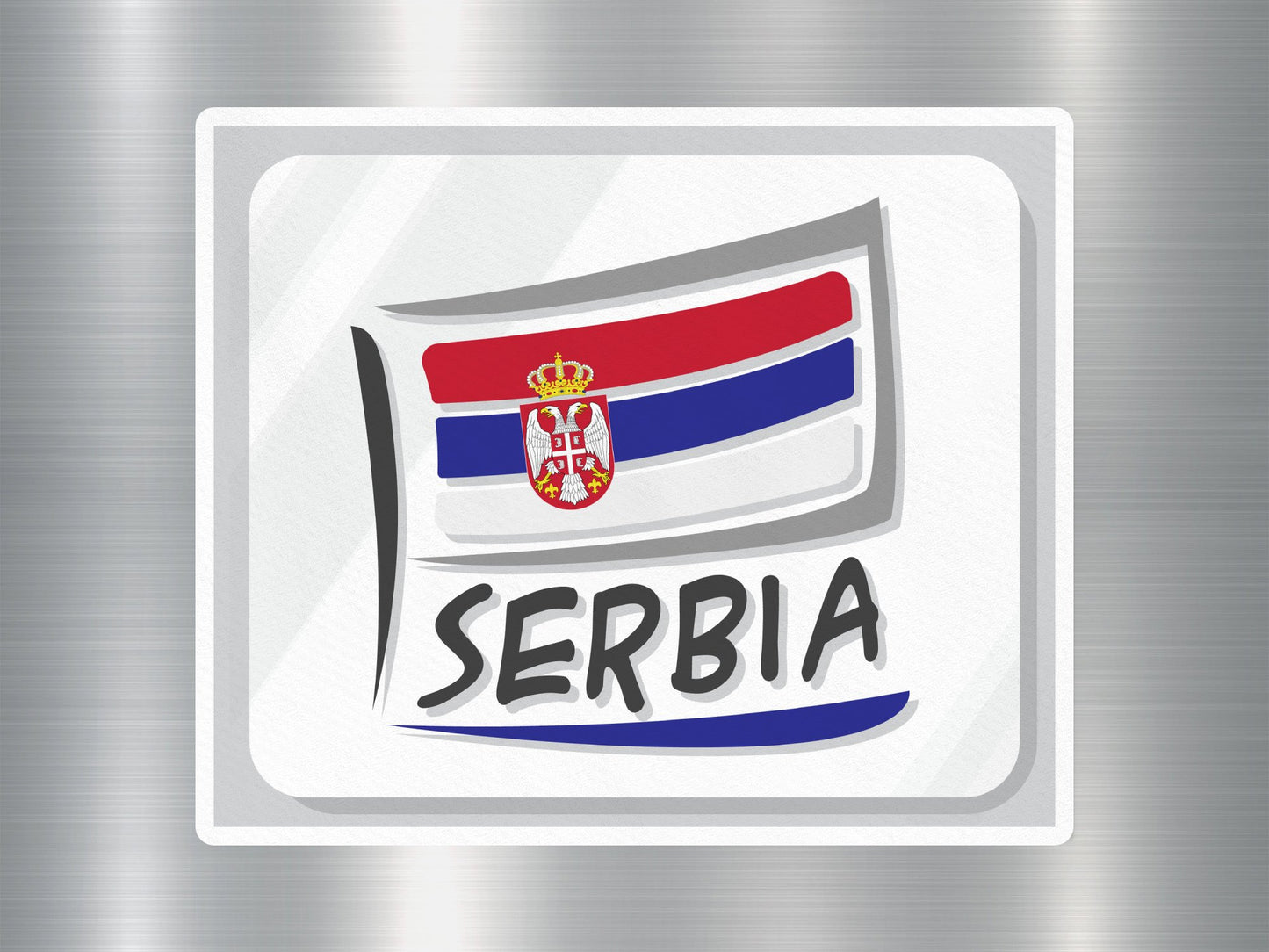 Wholesale Serbia Travel Sticker