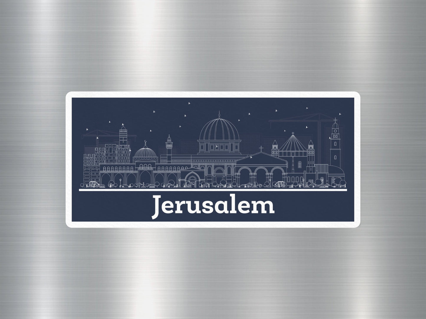 Wholesale Jerusalem Travel Sticker