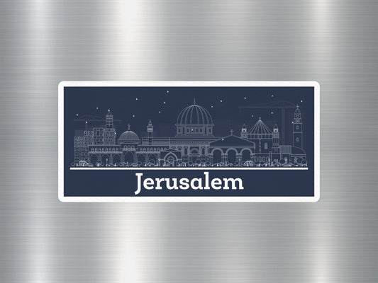 Wholesale Jerusalem Travel Sticker