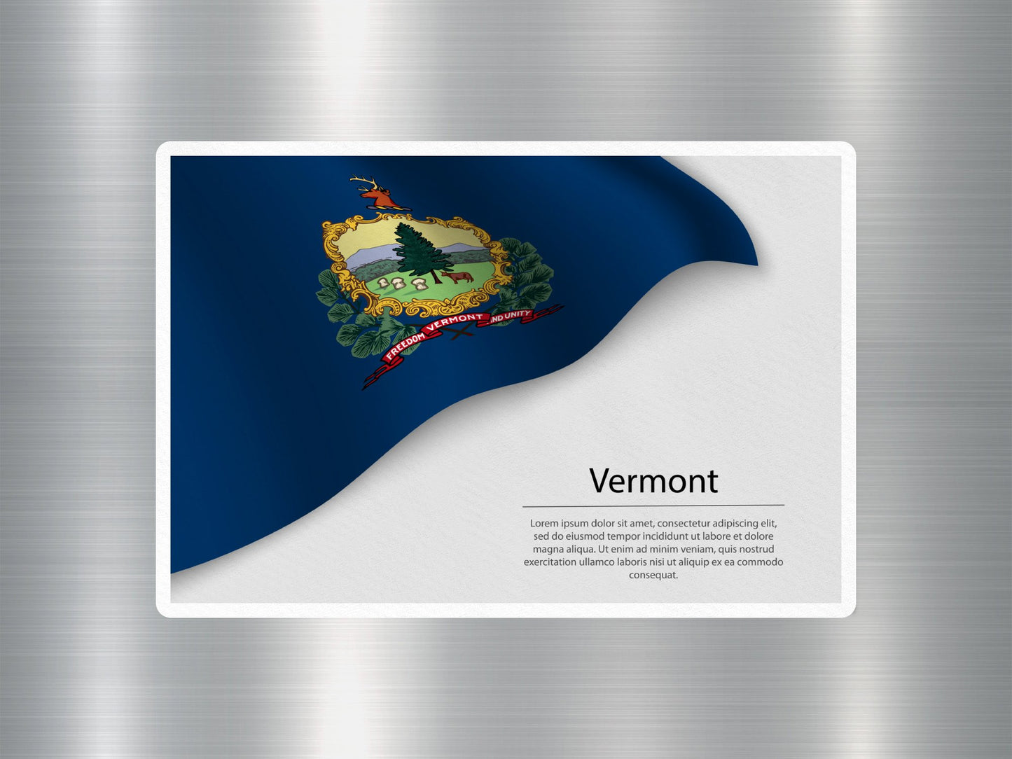 Wholesale Vermont Travel Sticker