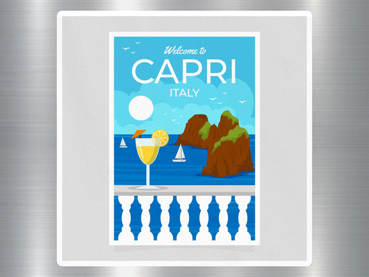 Wholesale Welcome to Capri Italy Travel Sticker