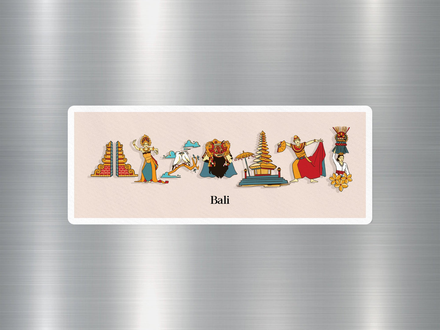 Wholesale Bali Travel Sticker