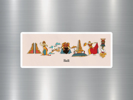Wholesale Bali Travel Sticker