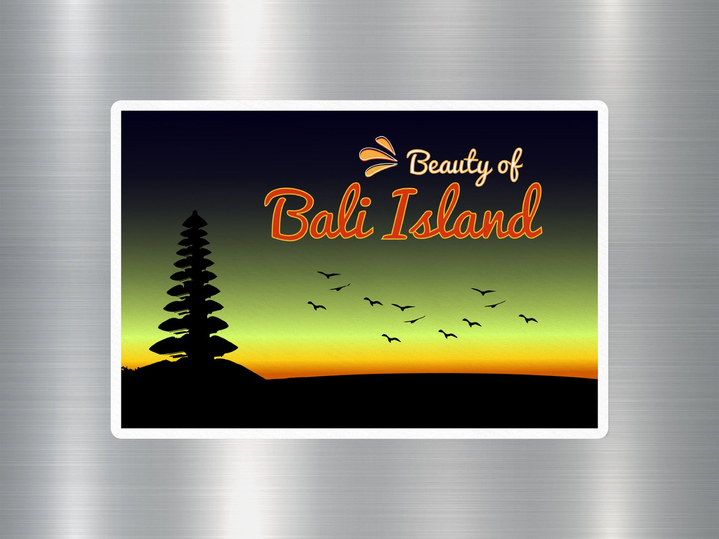 Wholesale Beauty of Bali Island Travel Sticker