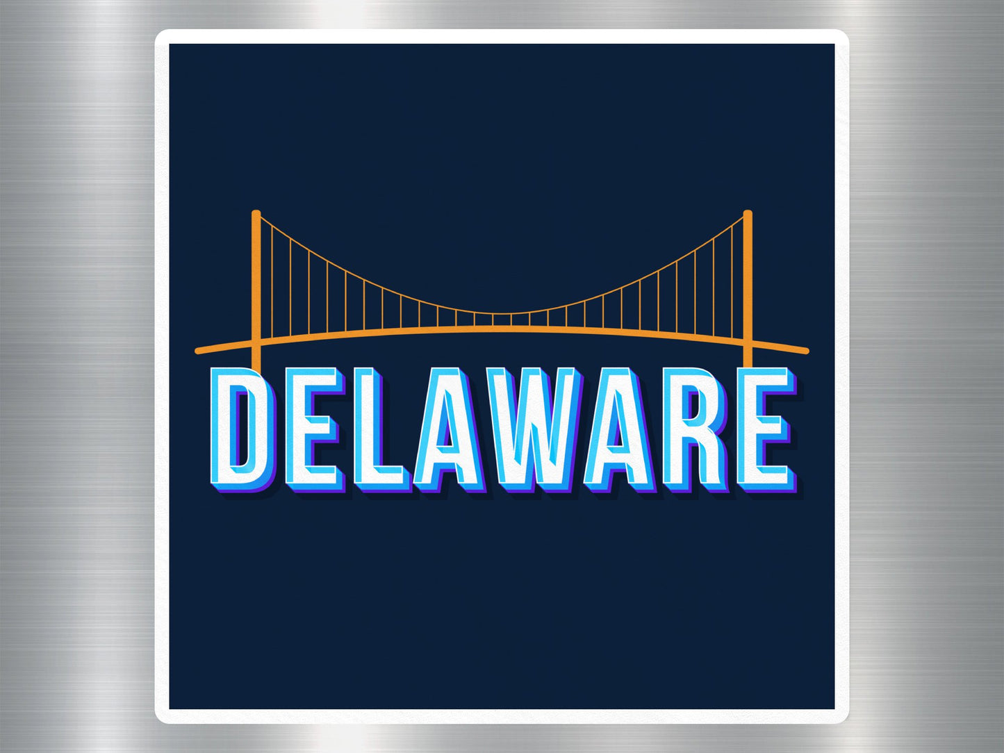 Wholesale Delaware Travel Sticker