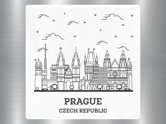 Wholesale Prague Czech Republic Travel Sticker