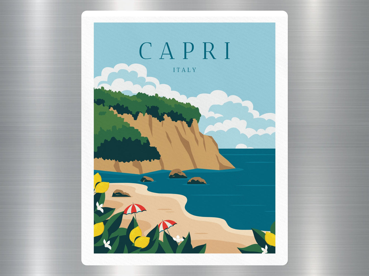 Wholesale Capri Italy Travel Sticker