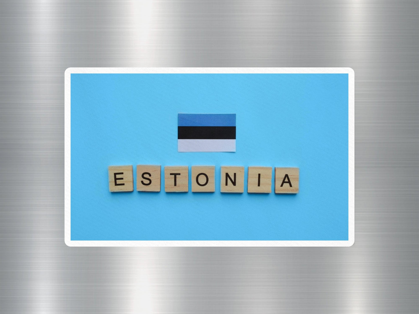 Wholesale Estonia Travel Sticker