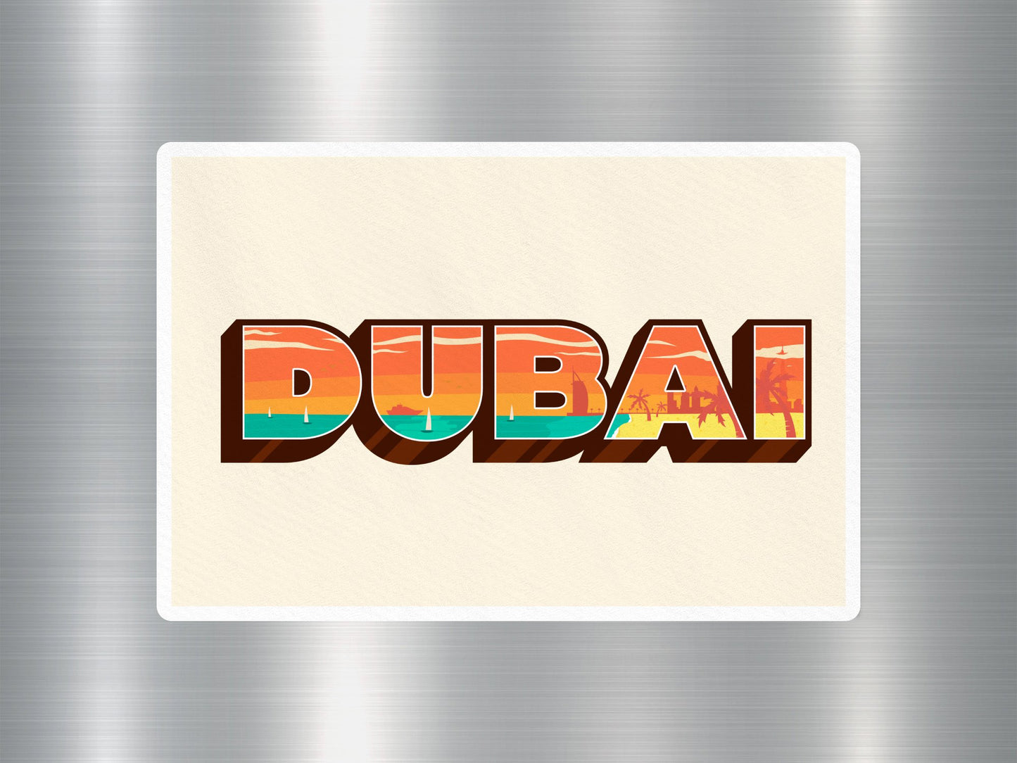 Wholesale Dubai Travel Sticker