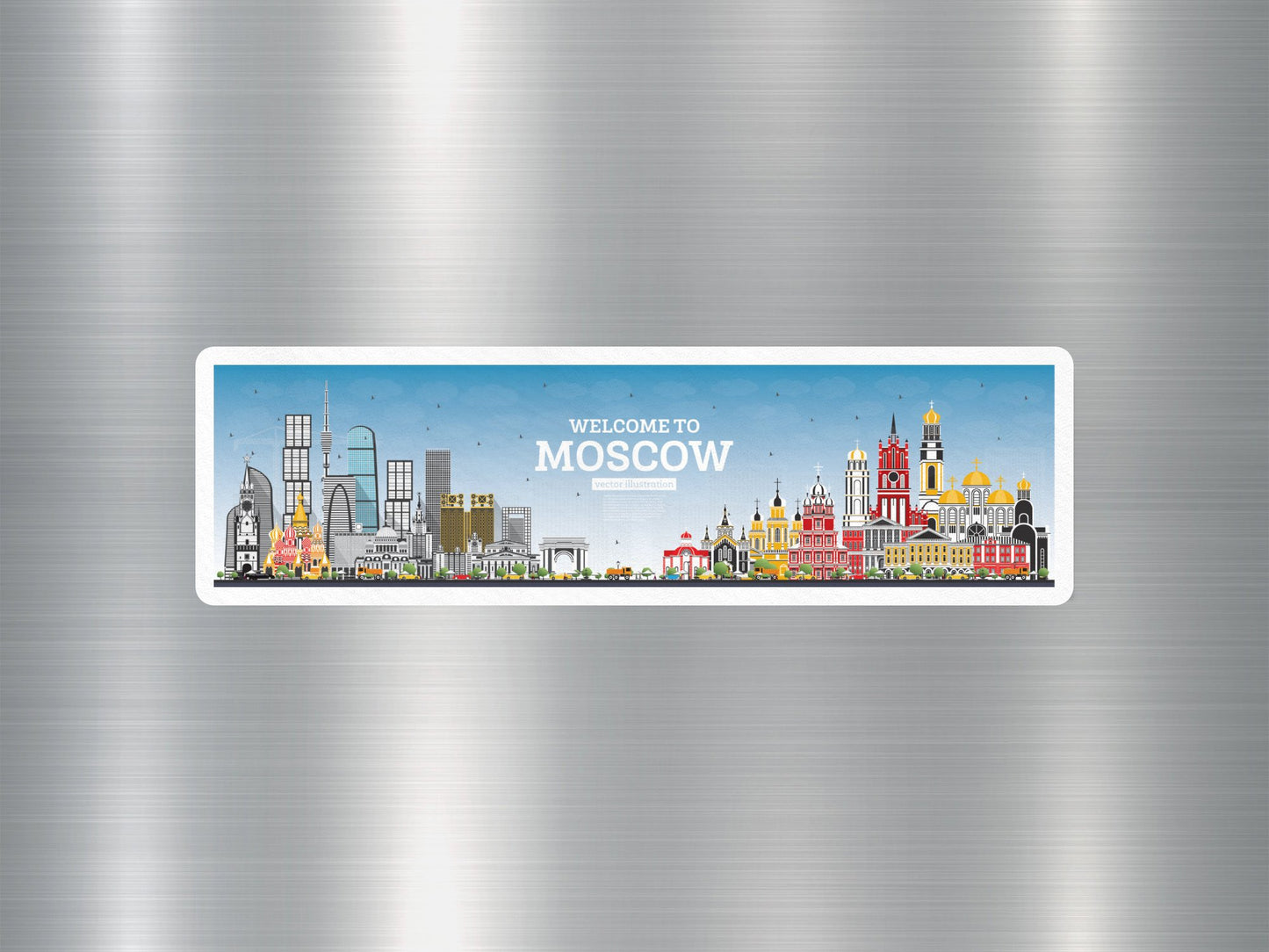 Wholesale Welcome to Moscow Travel Sticker