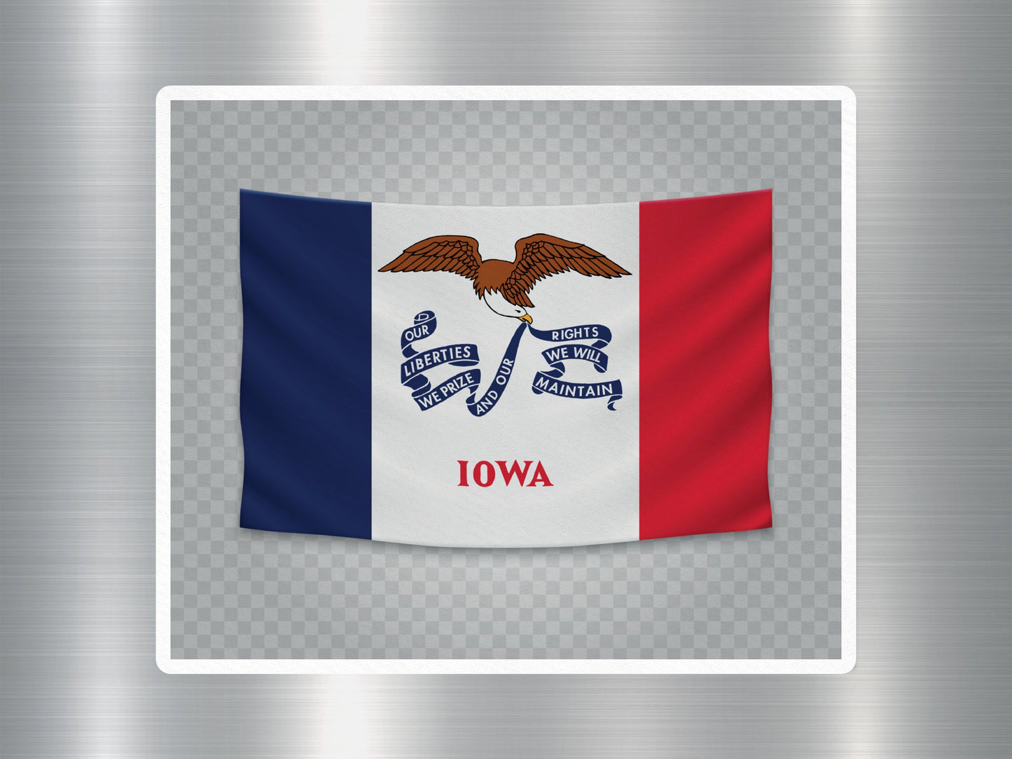 Wholesale Lowa Travel Sticker