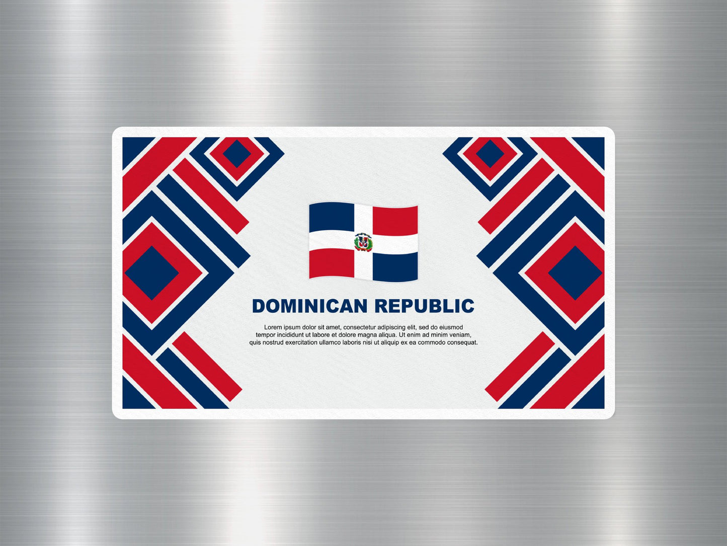 Wholesale Dominican Republic Travel Sticker