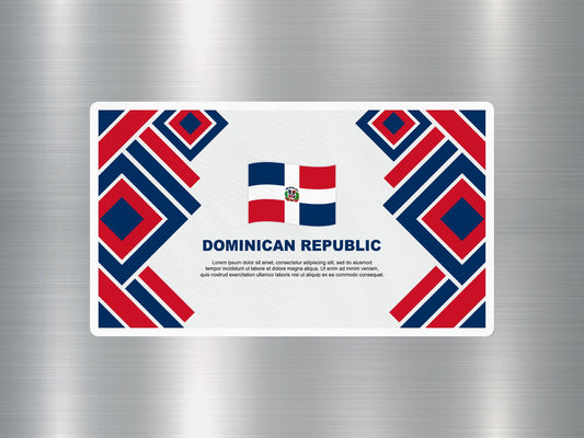 Wholesale Dominican Republic Travel Sticker