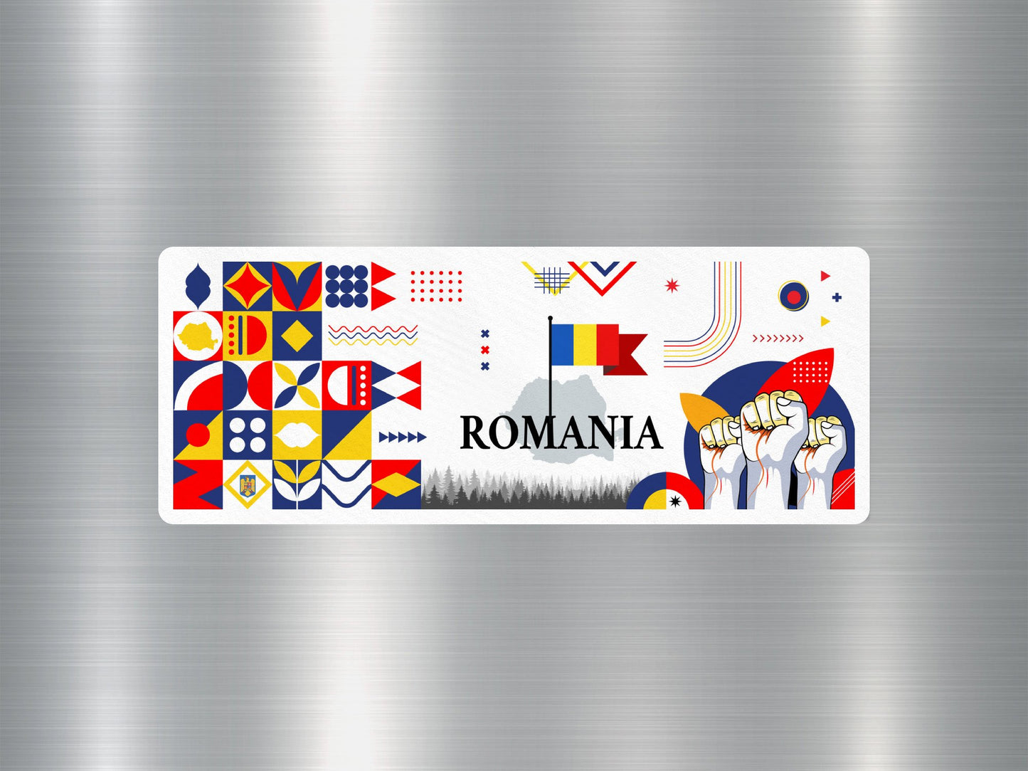 Wholesale Romania Travel Sticker