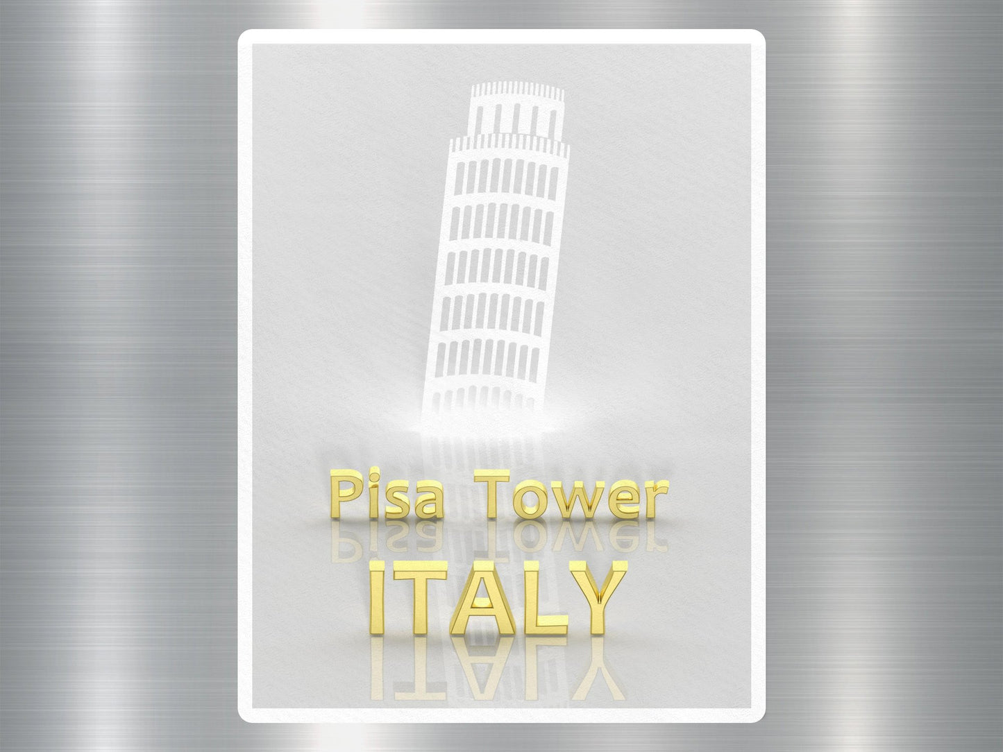 Wholesale Pisa Tower Italy Travel Sticker
