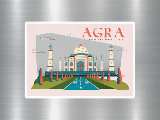 Wholesale Agra Travel Sticker