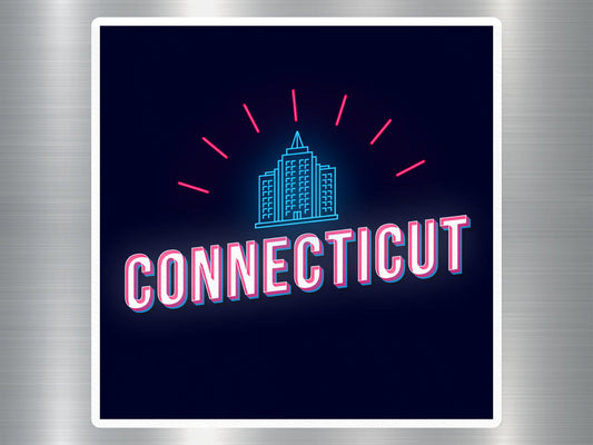 Wholesale Connecticut Travel Sticker